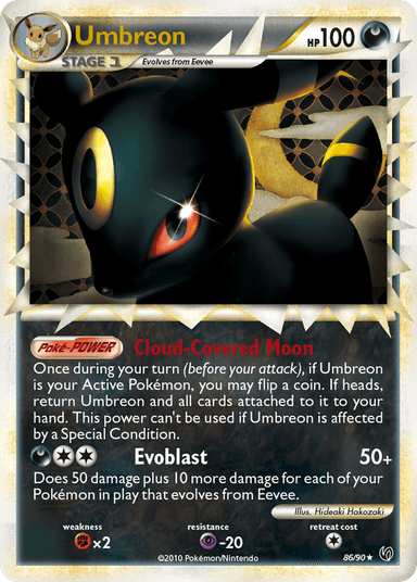 Umbreon, HS—Undaunted 86