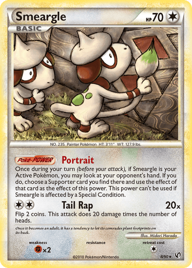 Smeargle, HS—Undaunted 8