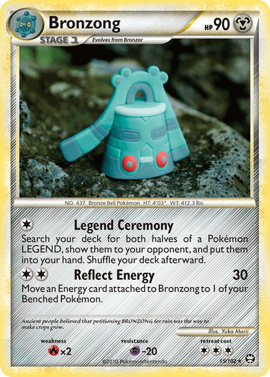 Bronzong, HS—Triumphant 15