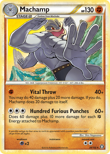 Machamp, HS—Triumphant 26