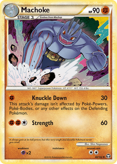 Machoke, HS—Triumphant 40