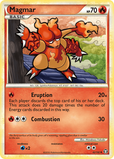 Magmar, HS—Triumphant 42