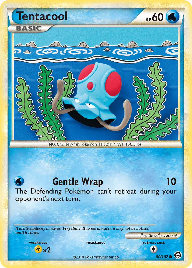 Tentacool, HS—Triumphant 80