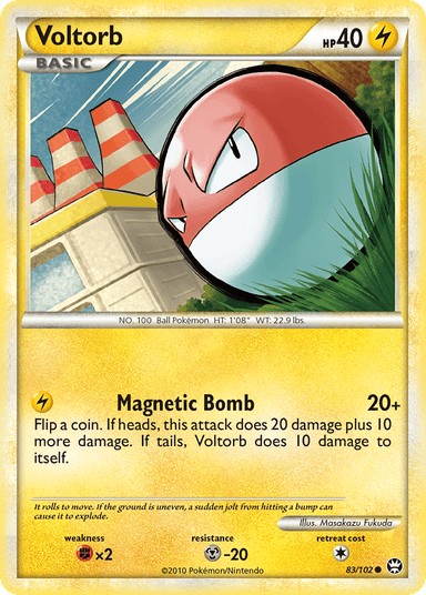 Voltorb, HS—Triumphant 83