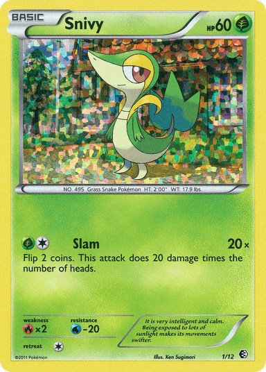Snivy, McDonald's Collection 2011 1