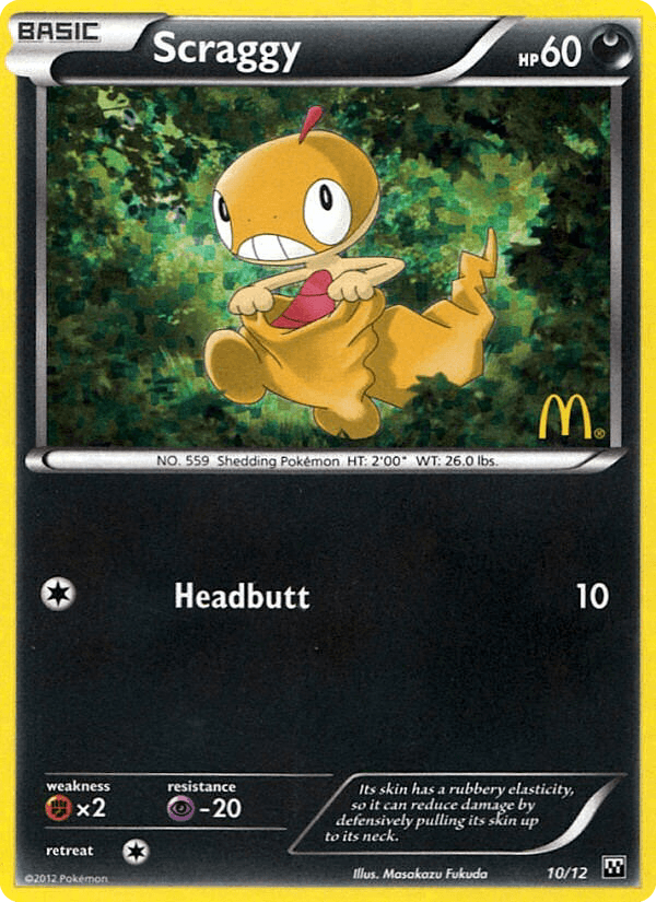 Scraggy, McDonald's Collection 2012 10