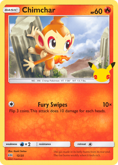 Chimchar, McDonald's Collection 2021 12