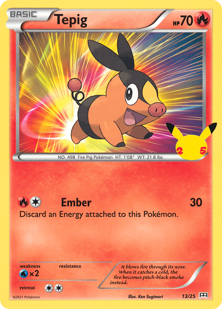 Tepig, McDonald's Collection 2021 13