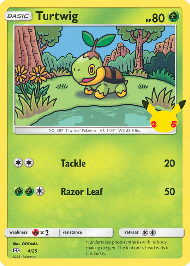 Turtwig, McDonald's Collection 2021 4