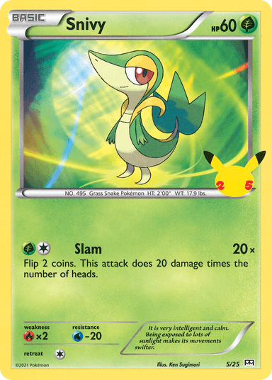 Snivy, McDonald's Collection 2021 5