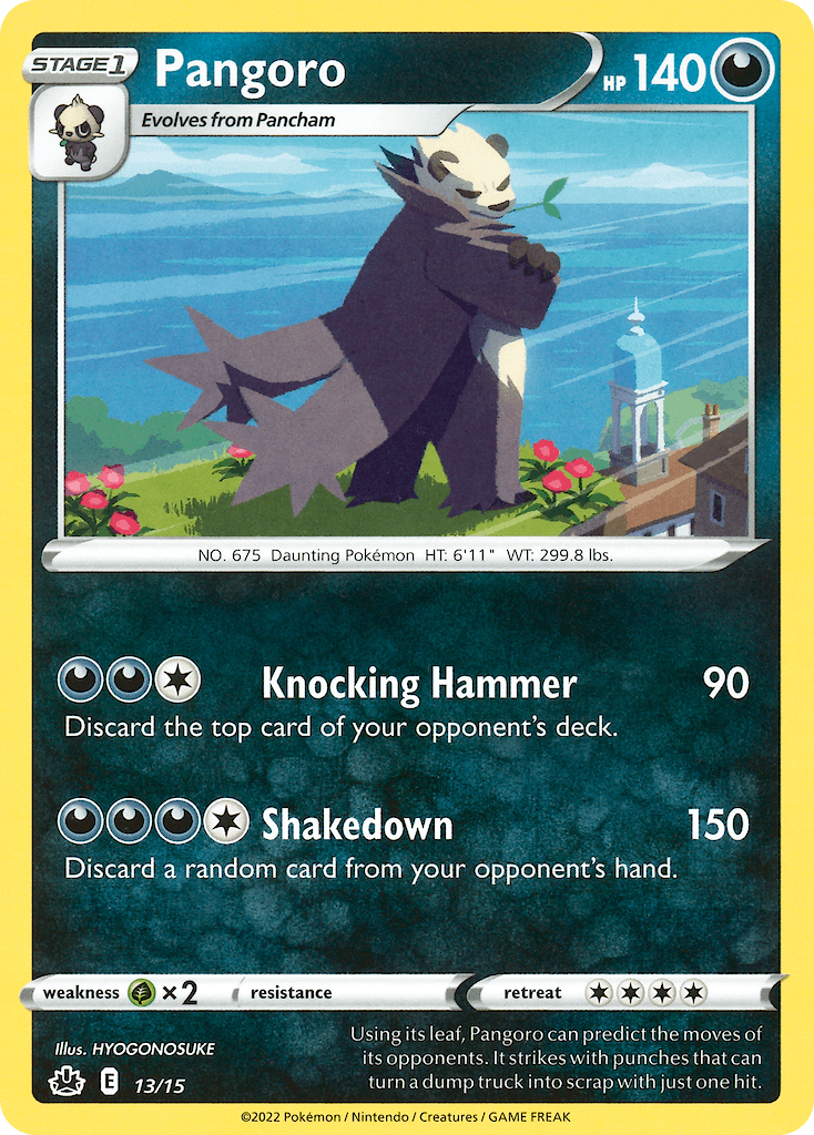 Pangoro, McDonald's Collection 2022 13