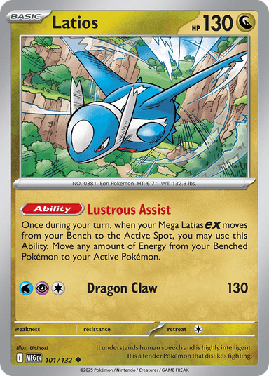 Latios, Mega Evolution 101