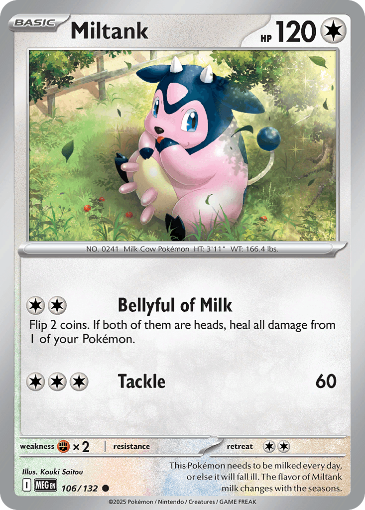 Miltank, Mega Evolution 106
