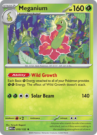 Meganium, Mega Evolution 10