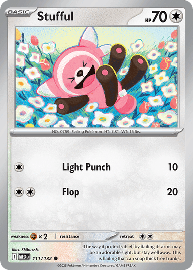 Stufful, Mega Evolution 111