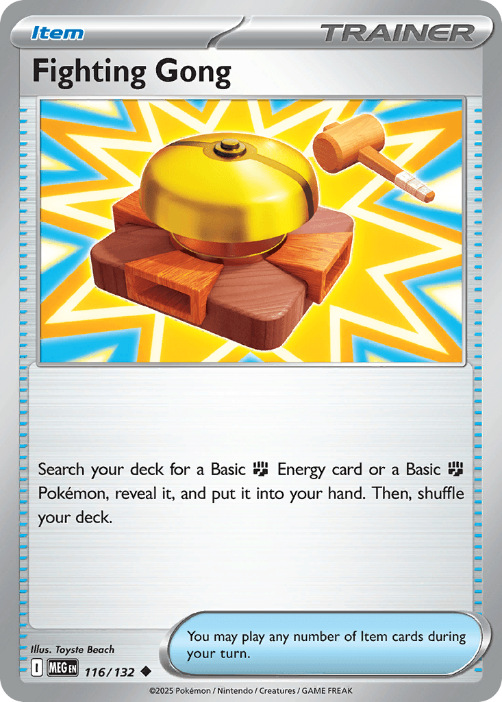 Fighting Gong, Mega Evolution 116