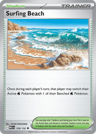 Surfing Beach, Mega Evolution 129