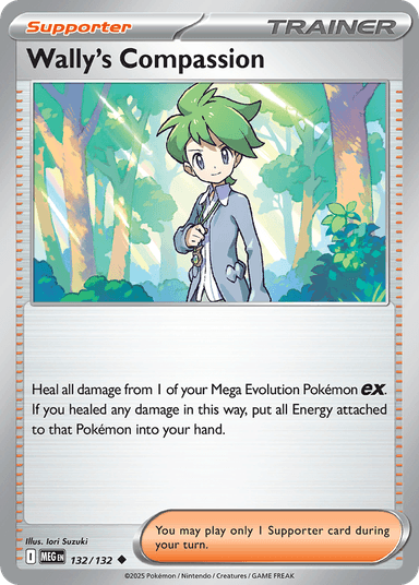 Wally's Compassion, Mega Evolution 132