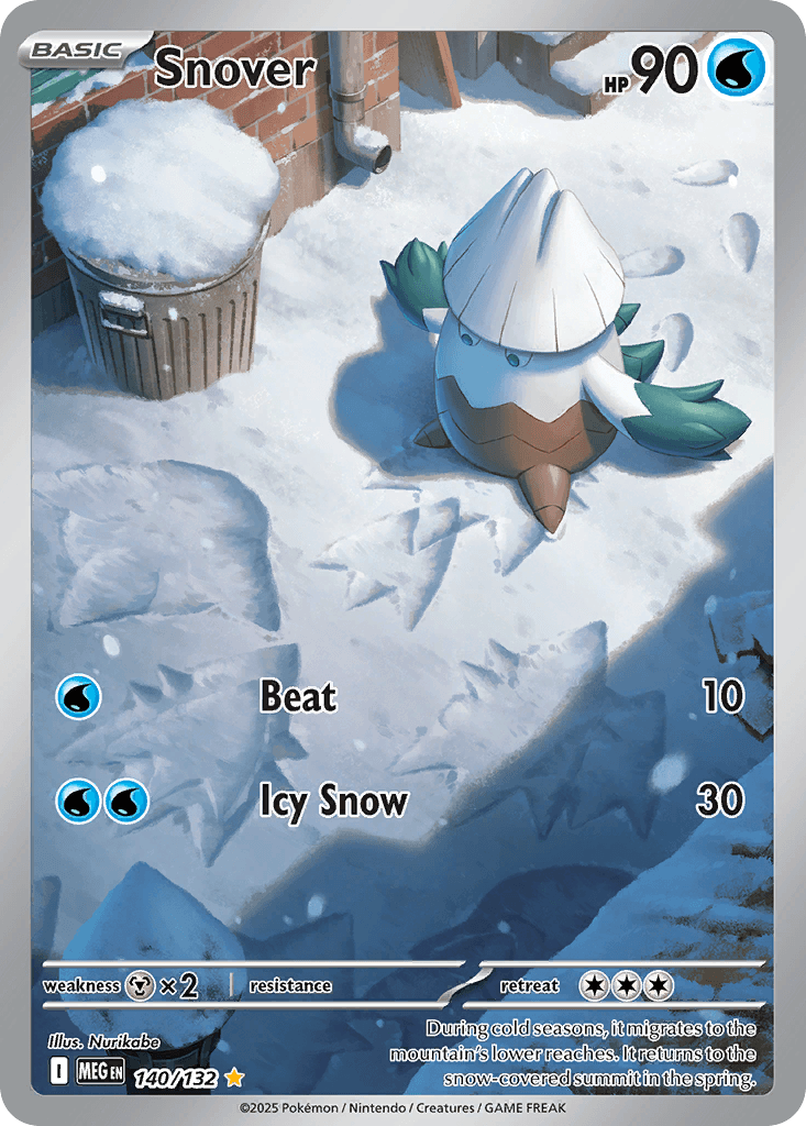 Snover, Mega Evolution 140