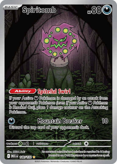 Spiritomb, Mega Evolution 148