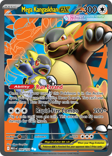 Mega Kangaskhan ex, Mega Evolution 164