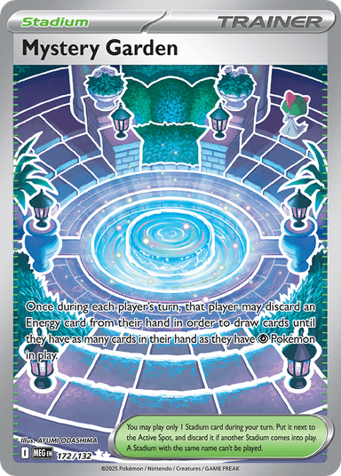 Mystery Garden, Mega Evolution 172