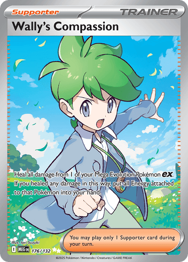 Wally's Compassion, Mega Evolution 176