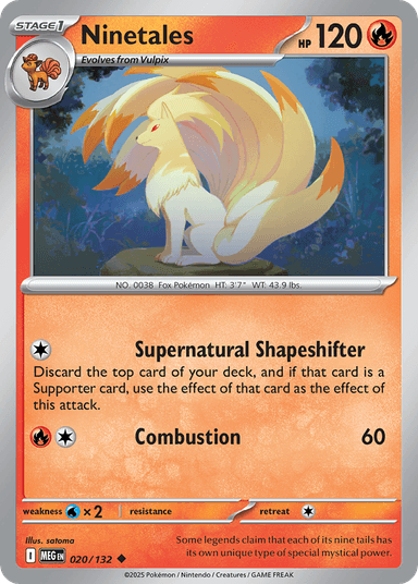 Ninetales, Mega Evolution 20