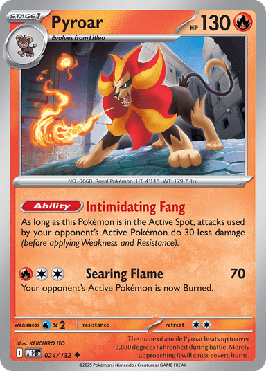 Pyroar, Mega Evolution 24