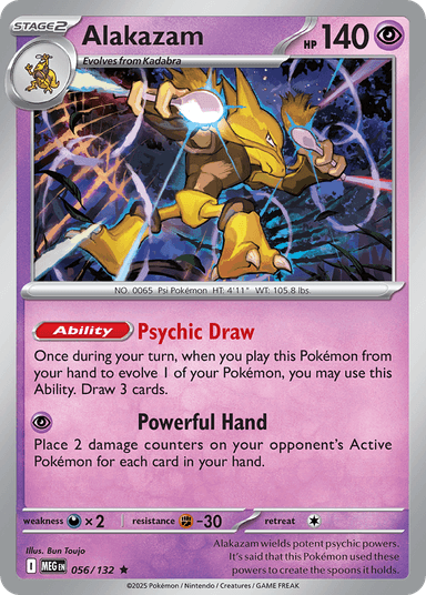 Alakazam, Mega Evolution 56