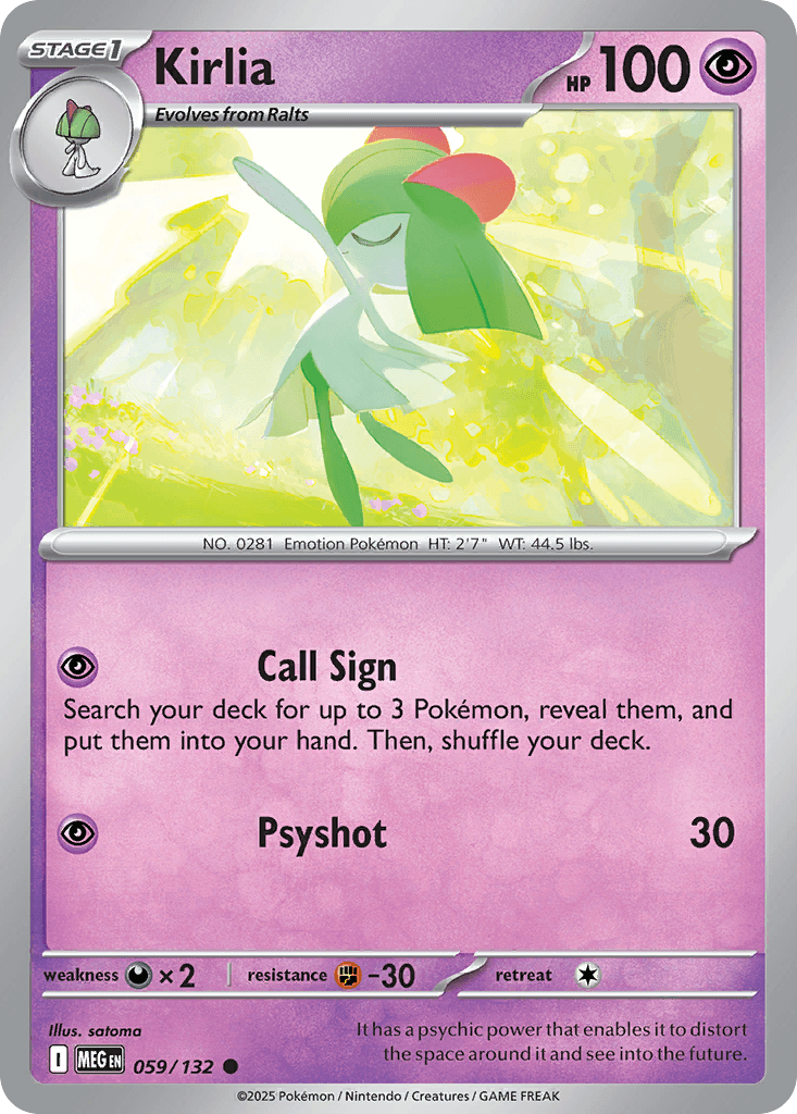 Kirlia, Mega Evolution 59