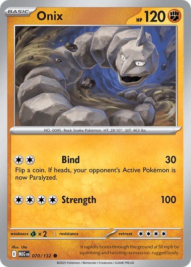 Onix, Mega Evolution 70