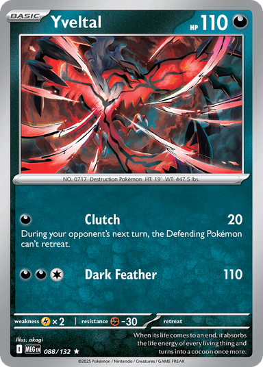 Yveltal, Mega Evolution 88