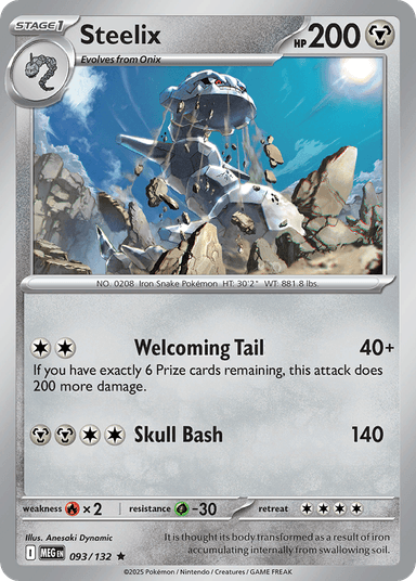 Steelix, Mega Evolution 93