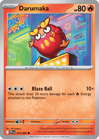 Darumaka, Phantasmal Flames 15
