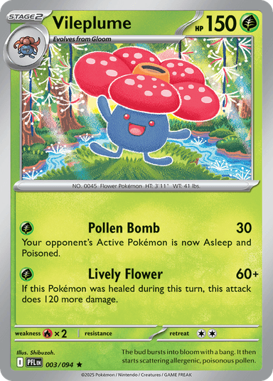 Vileplume, Phantasmal Flames 3