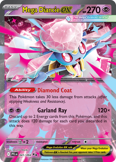 Mega Diancie ex, Phantasmal Flames 41
