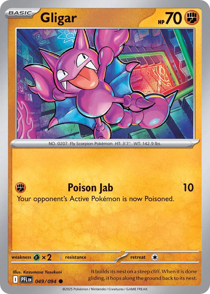 Gligar, Phantasmal Flames 49