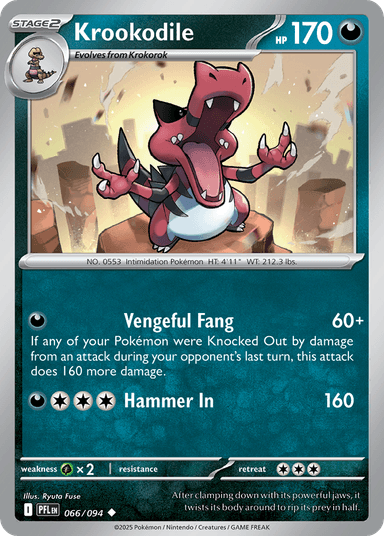 Krookodile, Phantasmal Flames 66