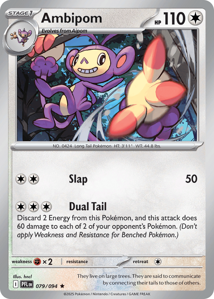 Ambipom, Phantasmal Flames 79