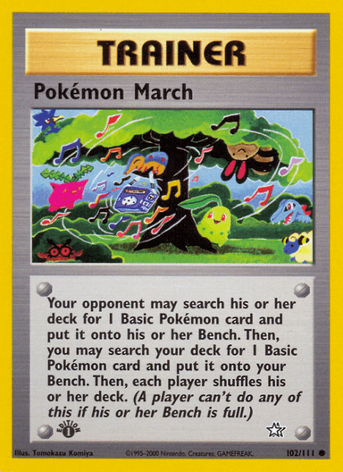 Pokémon March, Neo Genesis 102