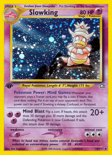Slowking, Neo Genesis 14