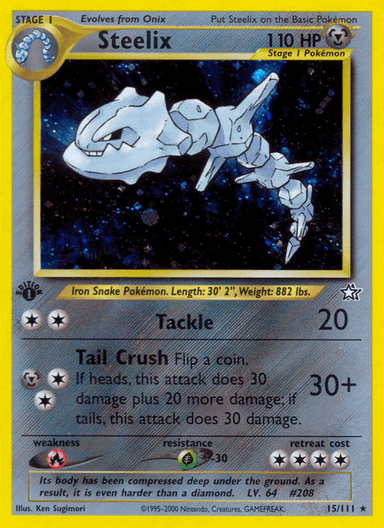 Steelix, Neo Genesis 15