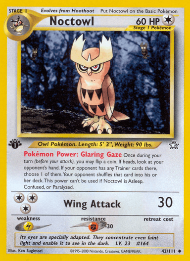 Noctowl, Neo Genesis 42