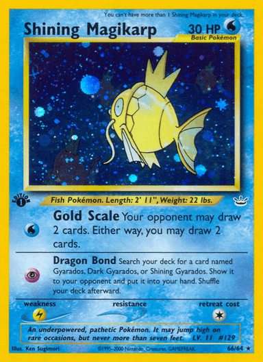 Shining Magikarp, Neo Revelation 66