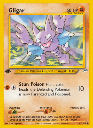 Gligar, Neo Destiny 67