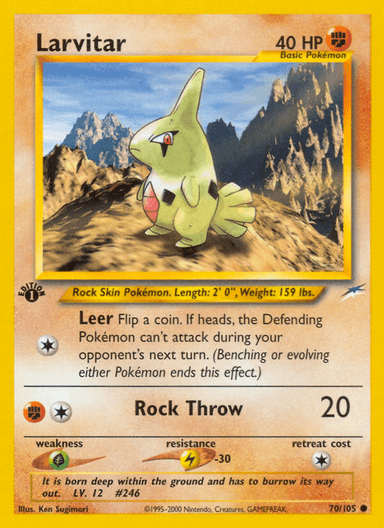 Larvitar, Neo Destiny 70