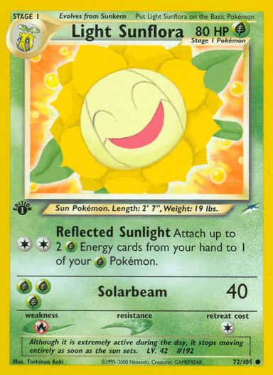 Light Sunflora, Neo Destiny 72
