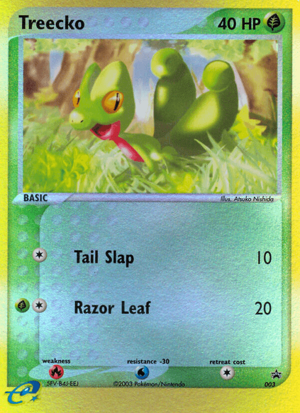 Treecko, Nintendo Black Star Promos 3