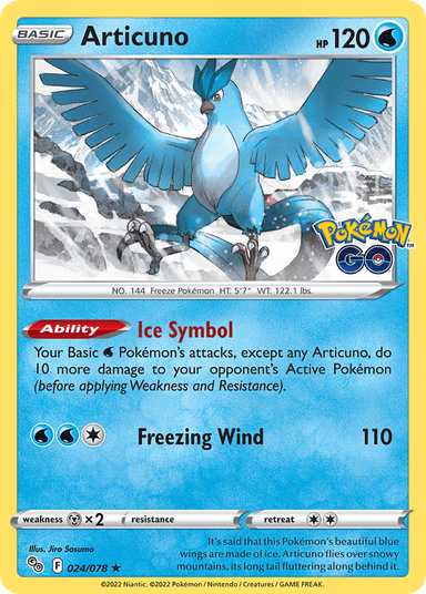 Articuno, Pokémon GO 24
